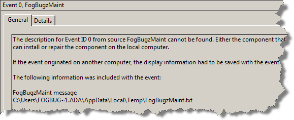 FogBugzMaint cannot be found